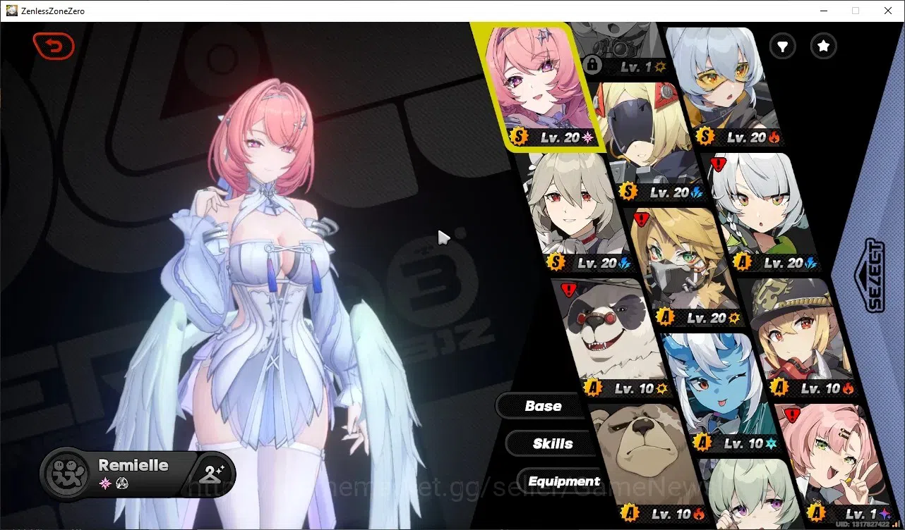 Zenless Zone Zero Accounts Starter Asia|Starter|IK 22|S1 Ch1|2 Limited| (Trigger)+Sign Remielle +2 STD Char (Rina,Soldier 1