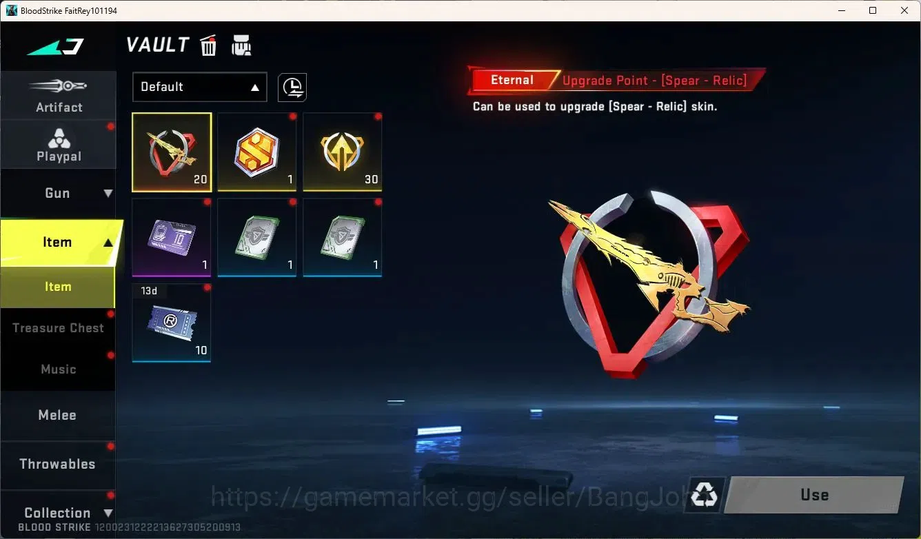 Blood Strike Accounts ASIA | 1 7DS: AK47 | 2 Legendary Guns |More Check  image 2