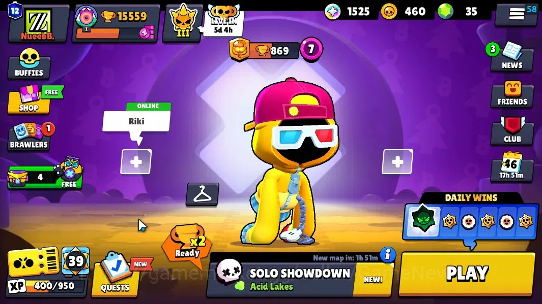 Brawl Stars Accounts 15559 Trophy|48 Brawlers 7Max|Full Buffies Shelly| image 1