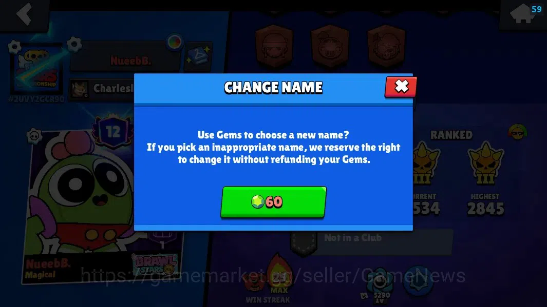 Brawl Stars Accounts 15559 Trophy|48 Brawlers 7Max|Full Buffies Shelly| image 4