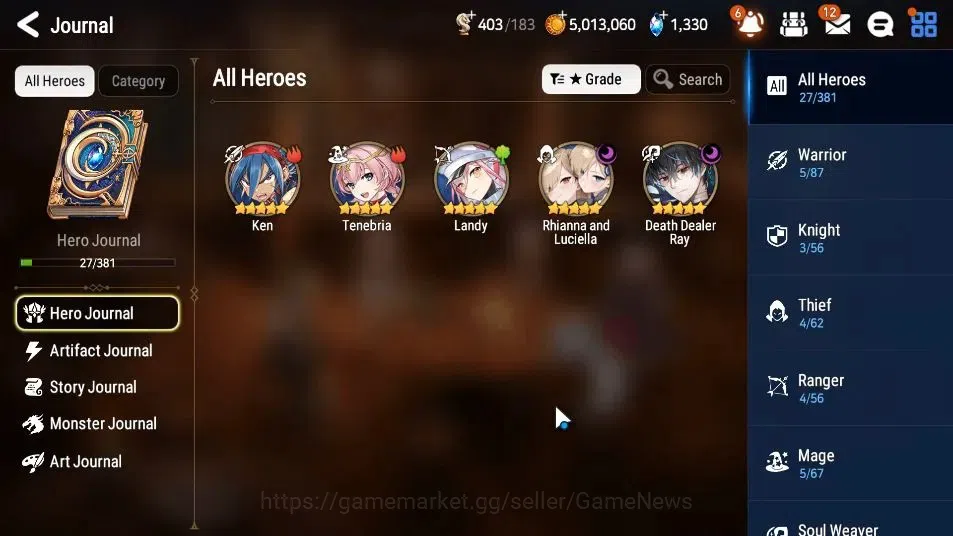 Epic Seven Accounts GLOBAL Unverif|New Era|2 ML(Rhianna&Luciella,Death image 6