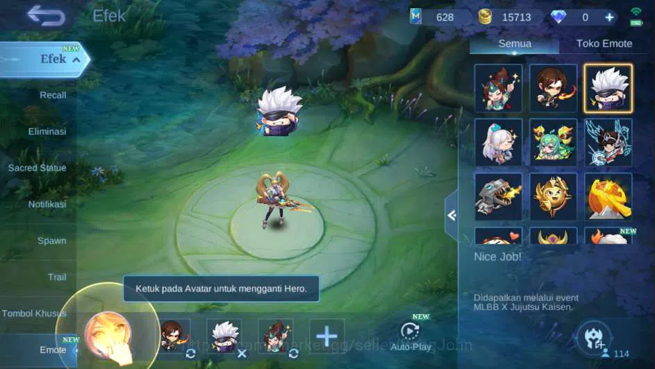 Mobile Legends: Bang Bang Accounts Others Hero 114 | 197 | Mistbenders Nana, Luckybox Fanny+Alpha, SainSaiya Silver Badang 6