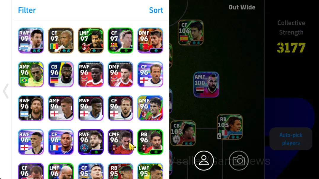eFootball Accounts Mobile|Big Time Frank Lampard,Gerd Muller(Phenom F image 2