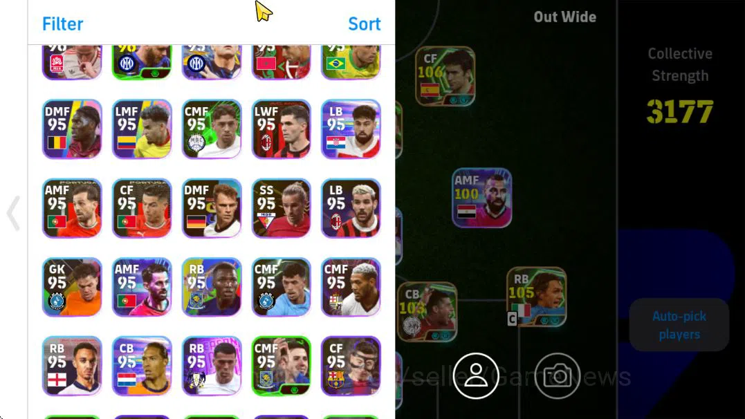 eFootball Accounts Mobile|Big Time Frank Lampard,Gerd Muller(Phenom F image 3