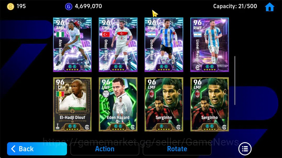 eFootball Accounts Mobile|Big Time Frank Lampard,Gerd Muller(Phenom F image 7