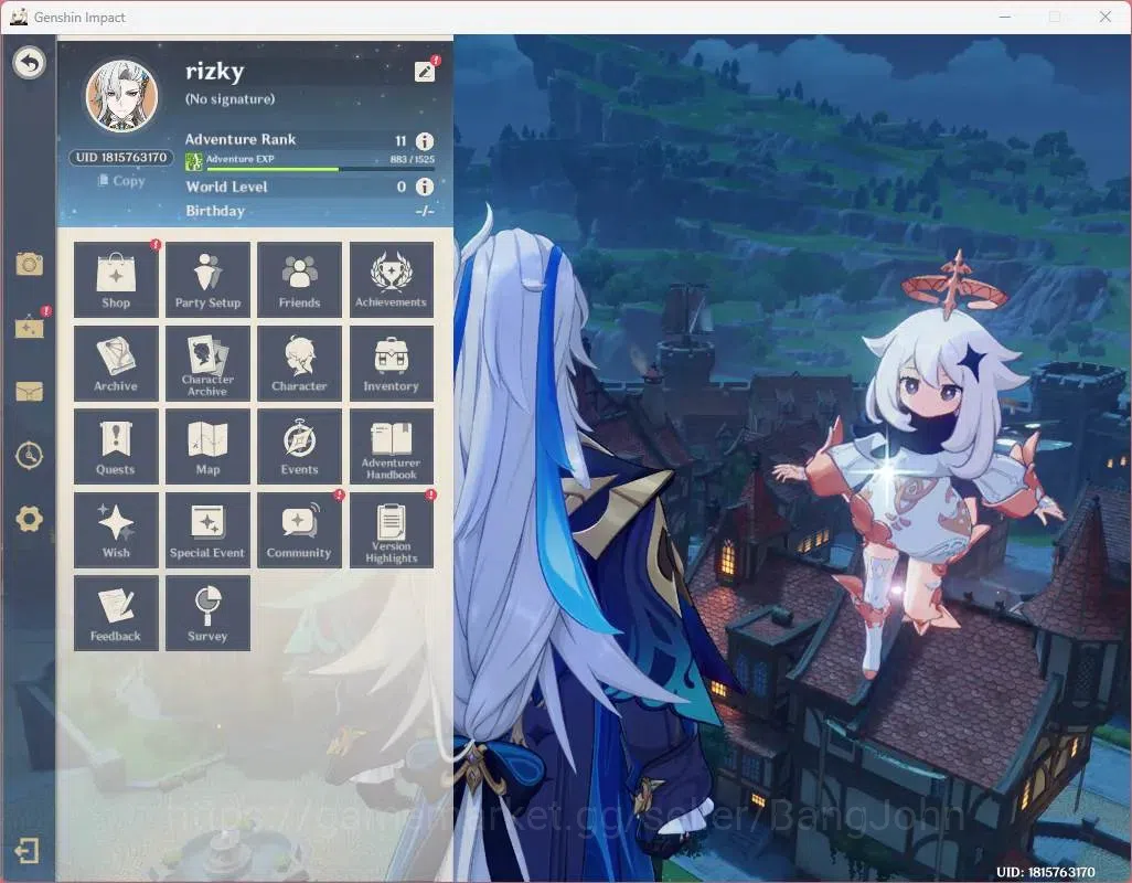 Genshin Impact Accounts ASIA|AR 11|Starter|1 Limited|Neuvillette|MC Male|G image 14