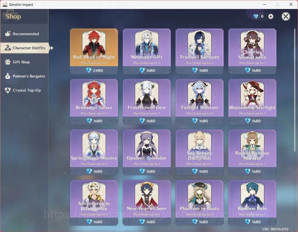 Genshin Impact Accounts ASIA|AR 11|Starter|1 Limited|Neuvillette|MC Male|G image 3