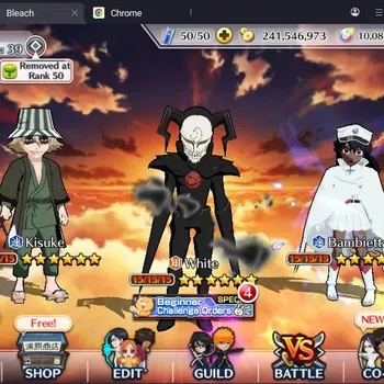 Bleach: Brave Souls Accounts Starter Global |241M BP+10K Orb|Fresh Story|Zangetsu Speed,Aizen6th,Bambietta TYBW24,Ichigo