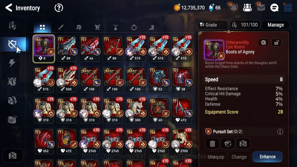 Epic Seven Accounts GLOBAL Unverif|New Era|5 ML(Salome,ATywin,CCharles image 10