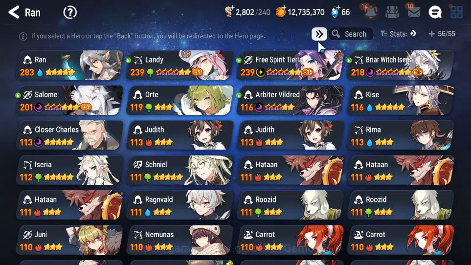 Epic Seven Accounts GLOBAL Unverif|New Era|5 ML(Salome,ATywin,CCharles image 2