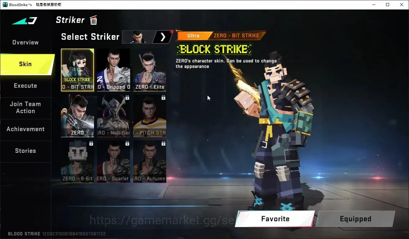Blood Strike Accounts Collab Skin ASIA|ETERNAL Kraken,DeAgle+Collab Enzo,TR MCX,FN2K,Takemichi,7DS AK47Karl8,QBZ95+Many 11