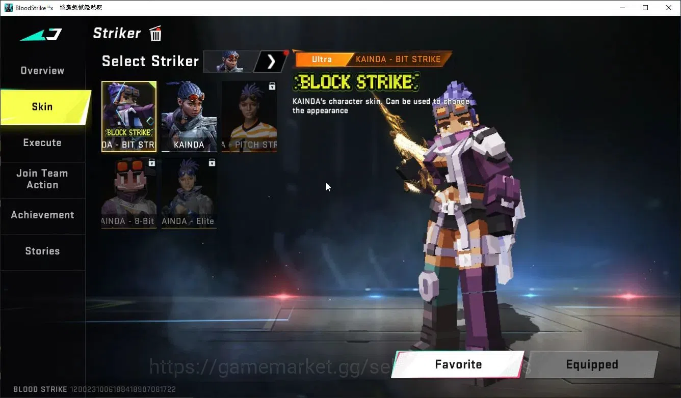 Blood Strike Accounts Collab Skin ASIA|ETERNAL Kraken,DeAgle+Collab Enzo,TR MCX,FN2K,Takemichi,7DS AK47Karl8,QBZ95+Many 6