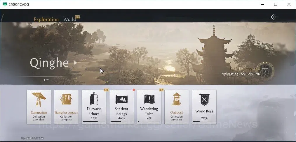 Where Winds Meet Accounts GLOBAL | Lv 94 | 24103 GS | Peaceful Life | Anthem image 19