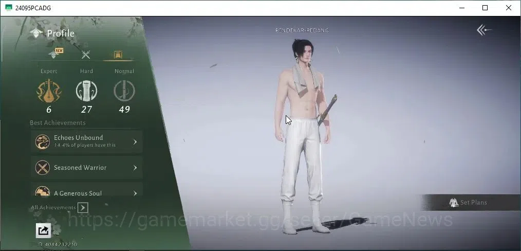 Where Winds Meet Accounts GLOBAL | Lv 94 | 24103 GS | Peaceful Life | Anthem image 3