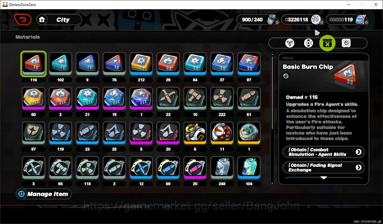 Zenless Zone Zero Accounts Others ASIA|IK55|YSG M6 Premium Team|(Ye SunguangM6+SIGN,Sunna,Zhao,Harumasa)|S1 CH2|ALL UNSET|MC 17