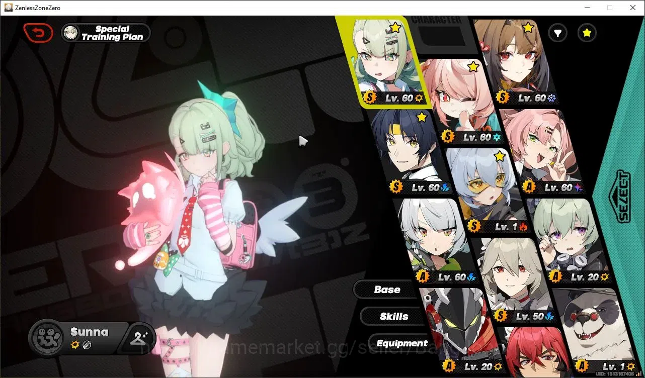Zenless Zone Zero Accounts Others ASIA|IK55|YSG M6 Premium Team|(Ye SunguangM6+SIGN,Sunna,Zhao,Harumasa)|S1 CH2|ALL UNSET|MC 3