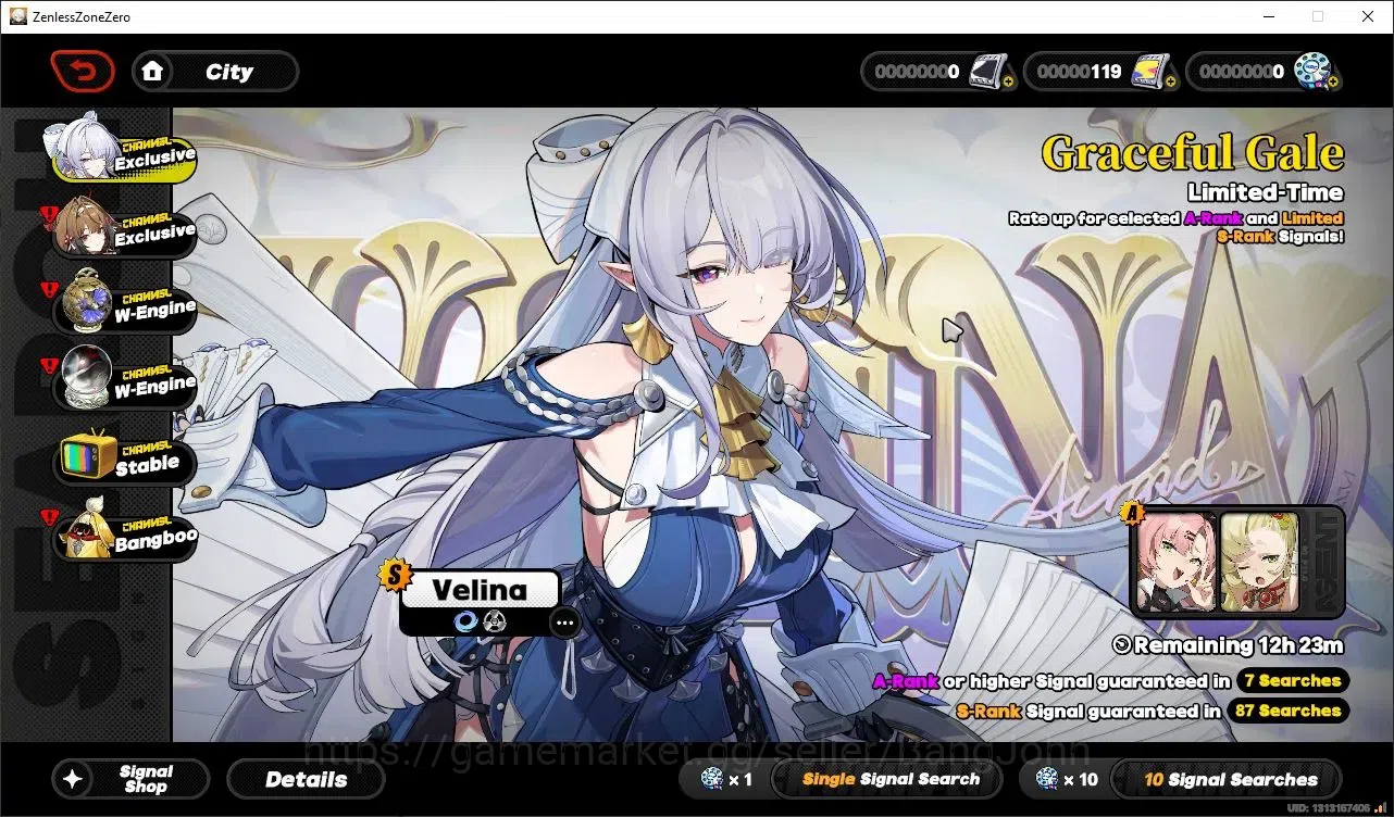 Zenless Zone Zero Accounts Others ASIA|IK55|YSG M6 Premium Team|(Ye SunguangM6+SIGN,Sunna,Zhao,Harumasa)|S1 CH2|ALL UNSET|MC 9