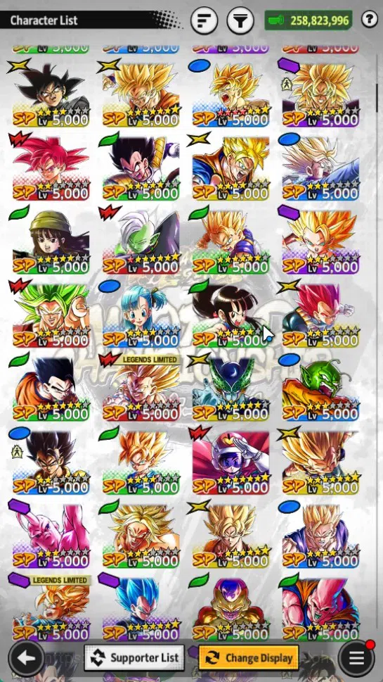 Dragon Ball Legends Accounts Global | Lvl 168 |258.8M Total Power|6.1K CC|5 UL| image 10
