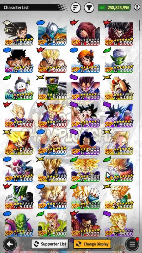 Dragon Ball Legends Accounts Global | Lvl 168 |258.8M Total Power|6.1K CC|5 UL| image 9