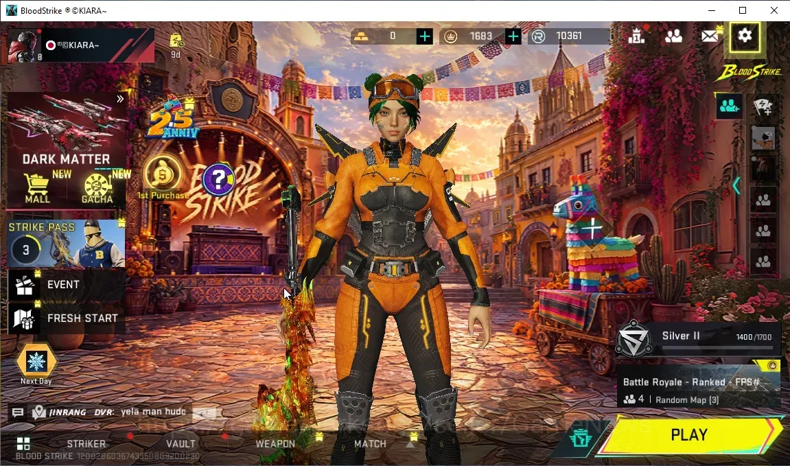 Blood Strike Accounts Collab Skin Asia|Eternal M82-Noxdra Lv2|Collab AOT S2 M4A1-Battle of Faith|Ultra (FAL Luchador,Galil 1