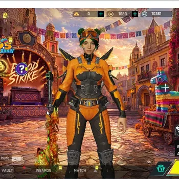 Blood Strike Accounts Collab Skin Asia|Eternal M82-Noxdra Lv2|Collab AOT S2 M4A1-Battle of Faith|Ultra (FAL Luchador,Galil
