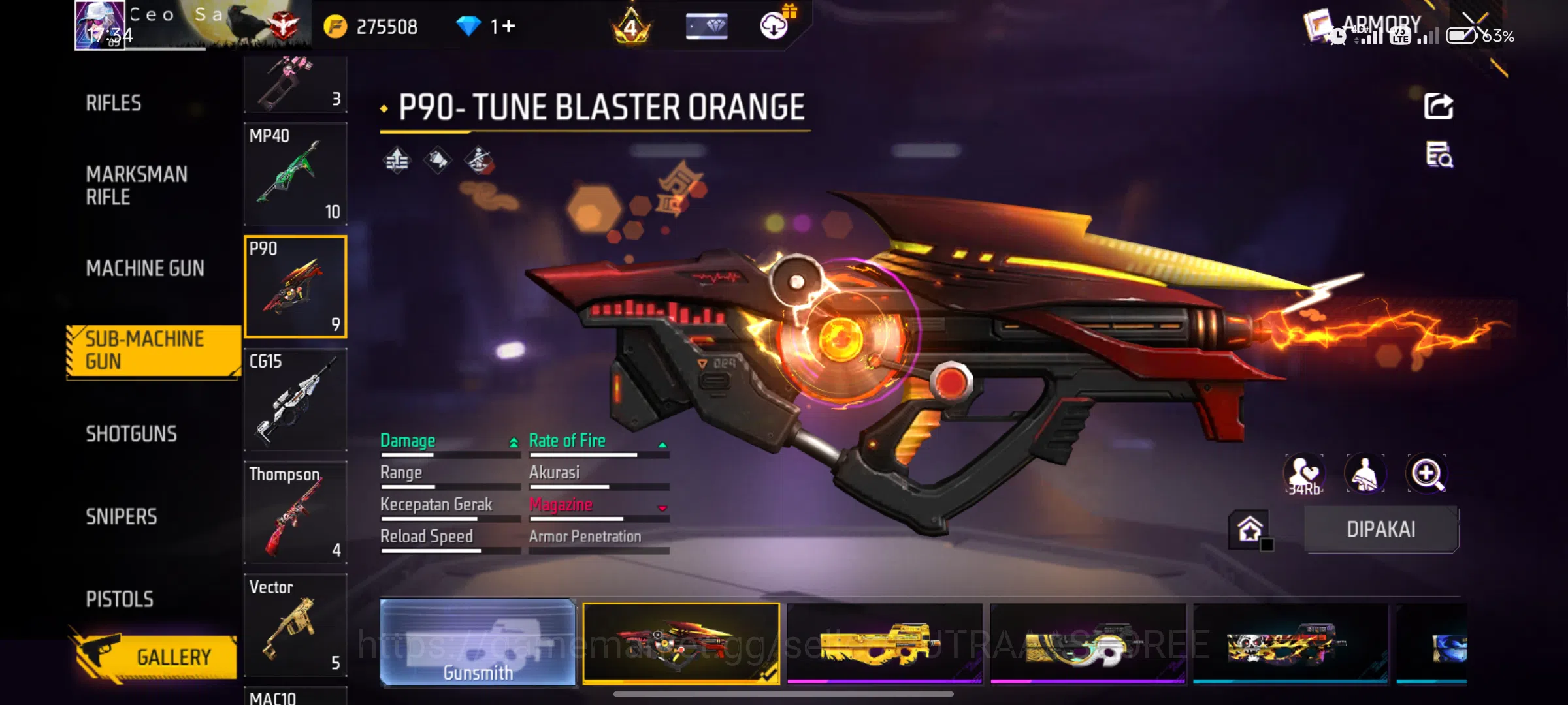 Free Fire Accounts FOR INDONESIA | SET BUDI 01 GAMING | SET WISANA | OUTFIT TOTAL 1422 | BUNDLE NARUTO | BUNDLE BTS | EVO 13