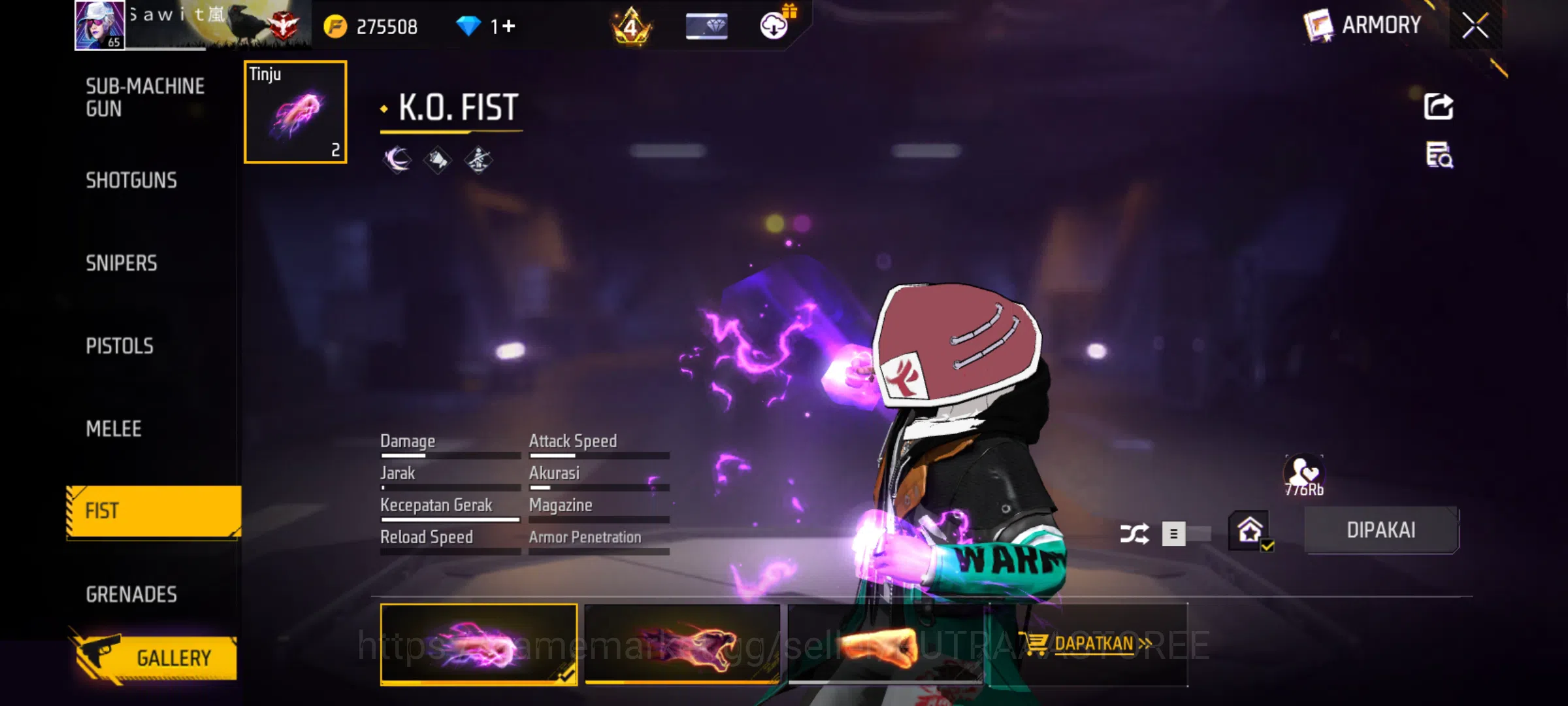 Free Fire Accounts FOR INDONESIA | SET BUDI 01 GAMING | SET WISANA | OUTFIT TOTAL 1422 | BUNDLE NARUTO | BUNDLE BTS | EVO 15