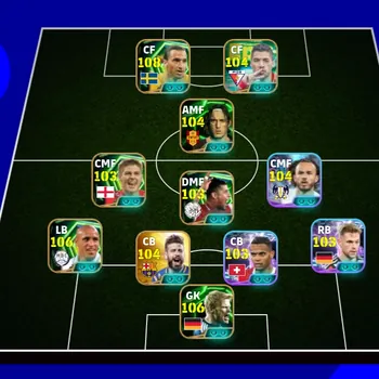 eFootball Accounts Legends & Iconic Players COLECTIVE 3224+ | G PIQUE OLD x Z IBRAHIMOVIC x ROBERTO CARLOS x TOTTI x TOTTI x