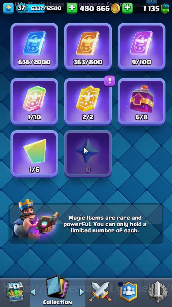 Clash Royale Accounts Lv 37|Trophy 7182|KTL 12|Limited Skin|Card 120| 8 image 14