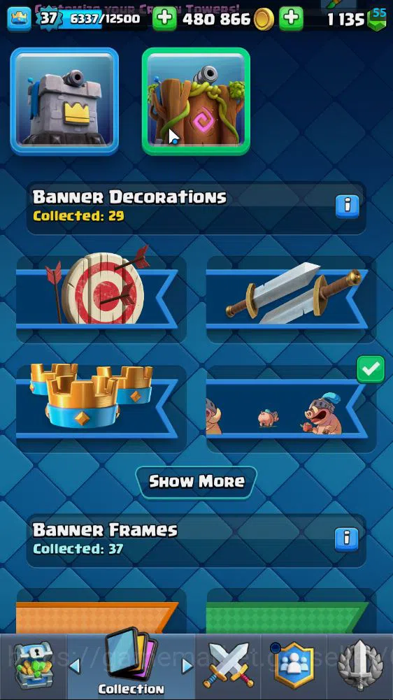 Clash Royale Accounts Lv 37|Trophy 7182|KTL 12|Limited Skin|Card 120| 8 image 16