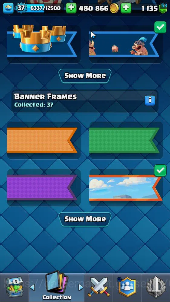 Clash Royale Accounts Lv 37|Trophy 7182|KTL 12|Limited Skin|Card 120| 8 image 17