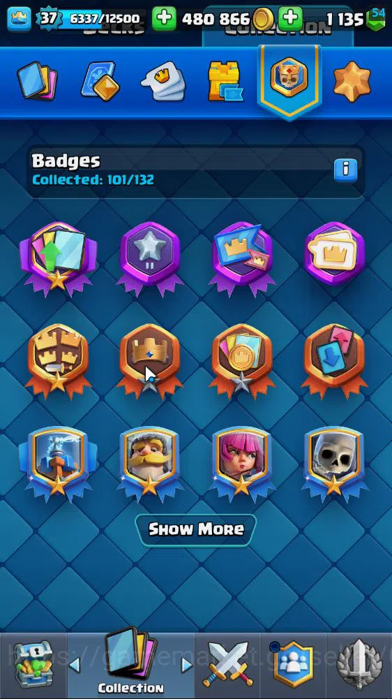 Clash Royale Accounts Lv 37|Trophy 7182|KTL 12|Limited Skin|Card 120| 8 image 18