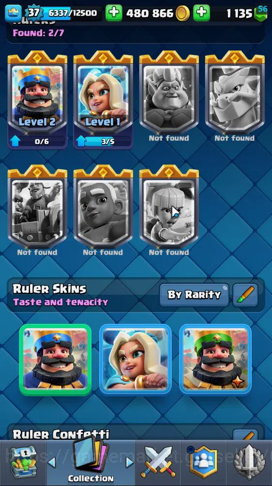 Clash Royale Accounts Lv 37|Trophy 7182|KTL 12|Limited Skin|Card 120| 8 image 19