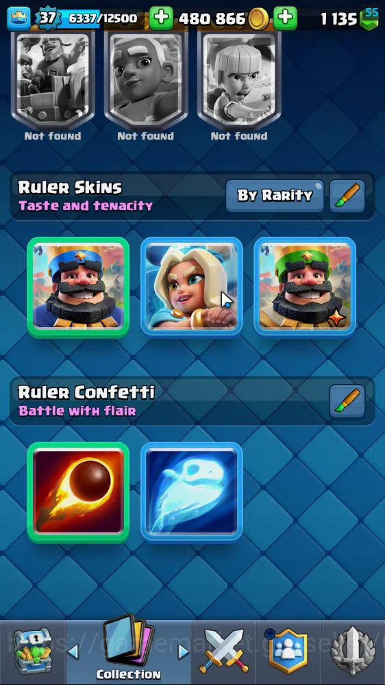 Clash Royale Accounts Lv 37|Trophy 7182|KTL 12|Limited Skin|Card 120| 8 image 20