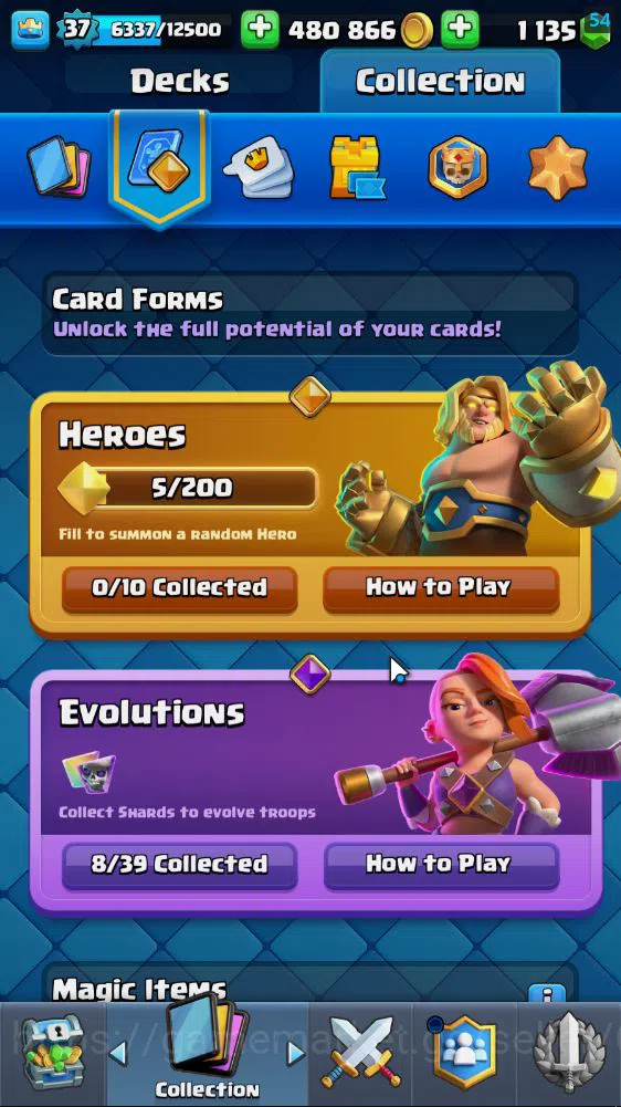 Clash Royale Accounts Lv 37|Trophy 7182|KTL 12|Limited Skin|Card 120| 8 image 5