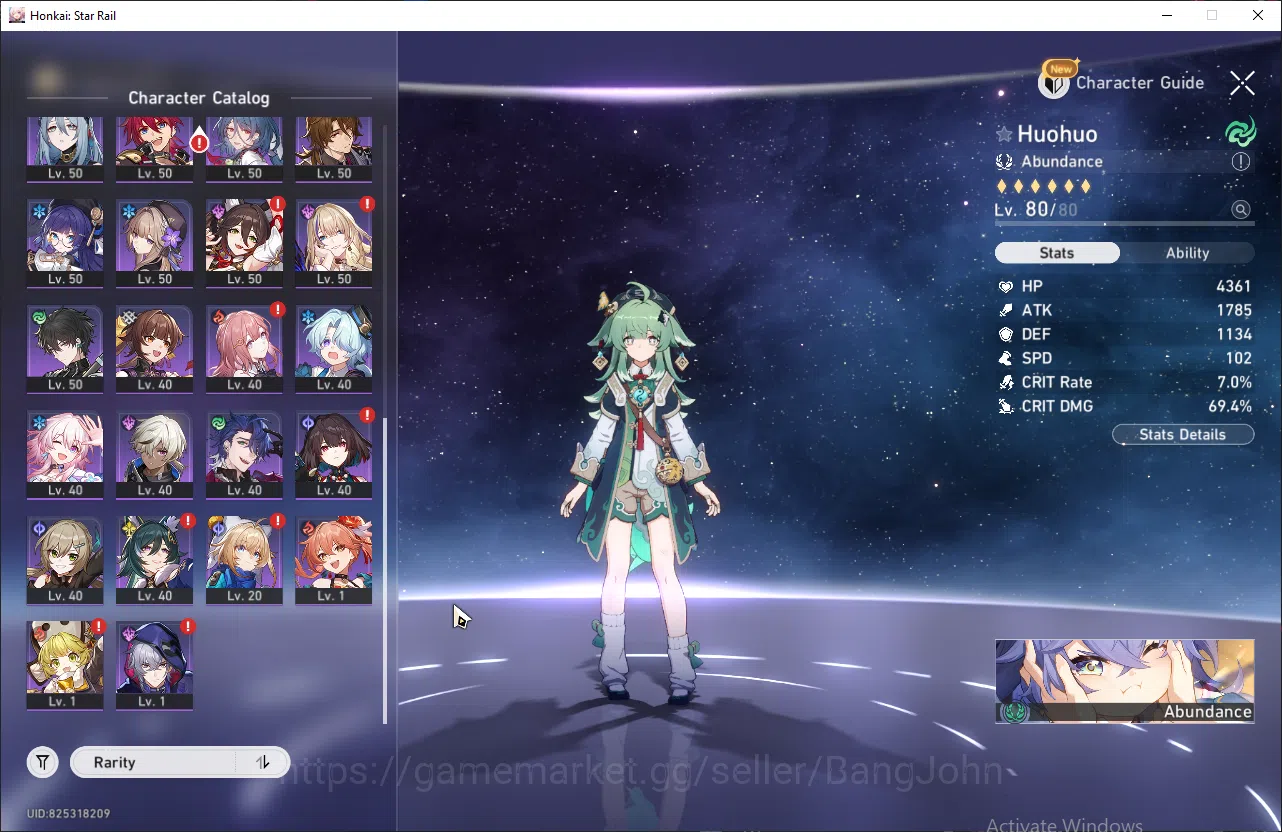 Honkai Star Rail Accounts ASIA | TL64 | 13 Lim | DanHeng PT, Sparkle, Sunday image 3
