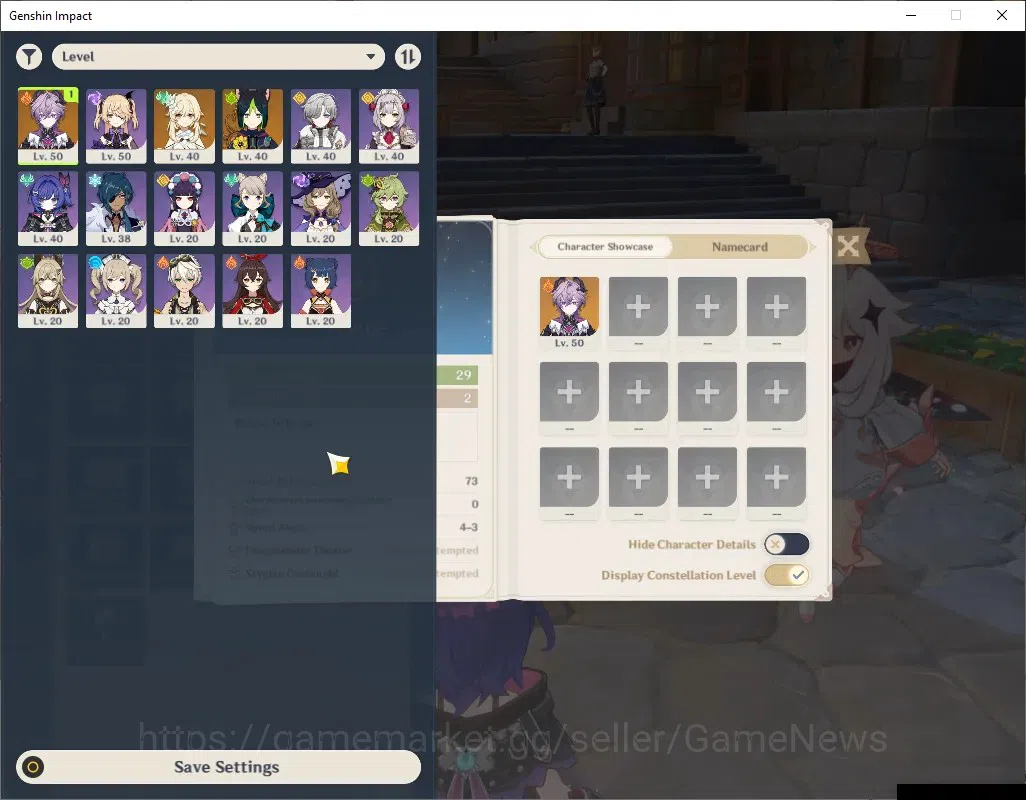 Genshin Impact Accounts ASIA | AR 29 | BD Unset | 1 Limited | Durin | Low  image 2