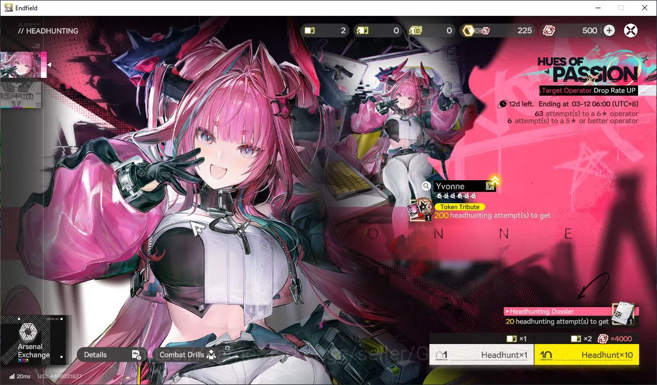 Arknights: Endfield Accounts Asia Lv49|5SSR[(Laevatain,Gilberta)+Sign,Yvonne,Ar image 7