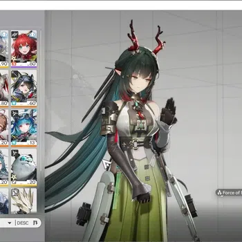 Arknights: Endfield Accounts ASIA|Lv 57|8 SSR (4 Limit)+ 16 (*6 Weapon) [Z Fang image 1
