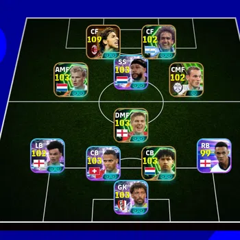 eFootball Accounts Legends & Iconic Players EFOOTBALL 2027 | LEGEND ZLATAN IBRAHIMOVIC,S GERARD,G BATISTUTA,M DHEPAY,D