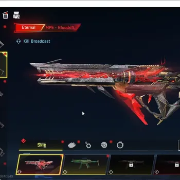 Blood Strike Accounts Rare Skin Asia|Eternal MP5-Bloodrift Lv 2|Ultra Galil-Knight|3 Legendary(M4A1-Venom,MP5