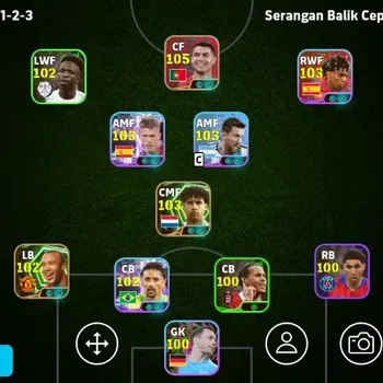eFootball Accounts Legends & Iconic Players Mobile|PW 3183|Dani Olmo ShowT,Gabriel Batistuta Epic,Desire Doue
