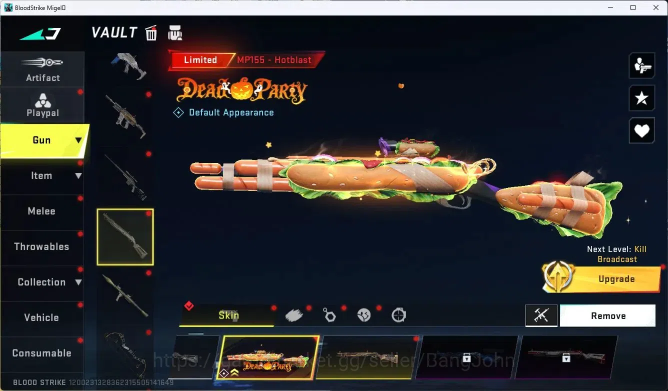 Blood Strike Accounts ASIA |Limited mp155-hotblast,RPK-VERMILION,MP7-VER image 11