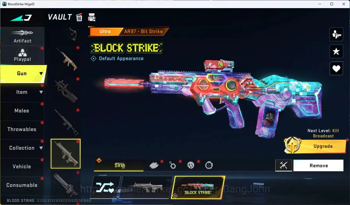 Blood Strike Accounts ASIA |Limited mp155-hotblast,RPK-VERMILION,MP7-VER image 12