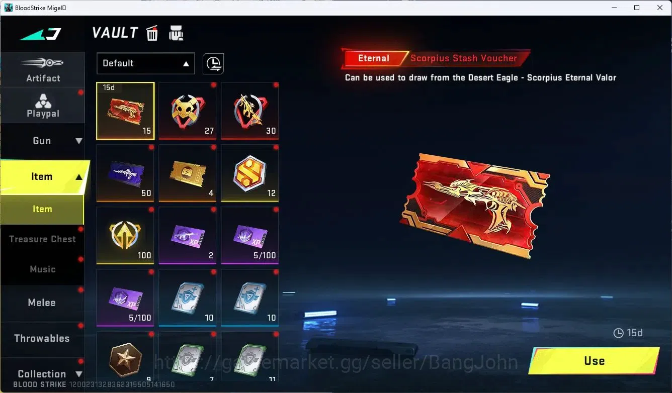 Blood Strike Accounts ASIA |Limited mp155-hotblast,RPK-VERMILION,MP7-VER image 19
