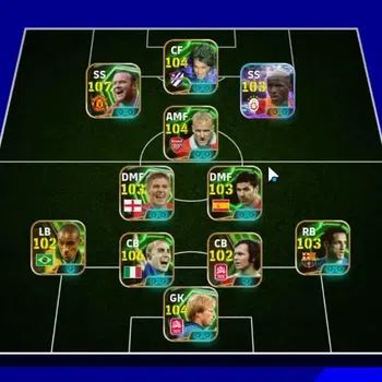 eFootball Accounts Legends & Iconic Players Android|32 Epic W Rooney,Fabio Cannavaro,Gabriel Batitusta,Dennis