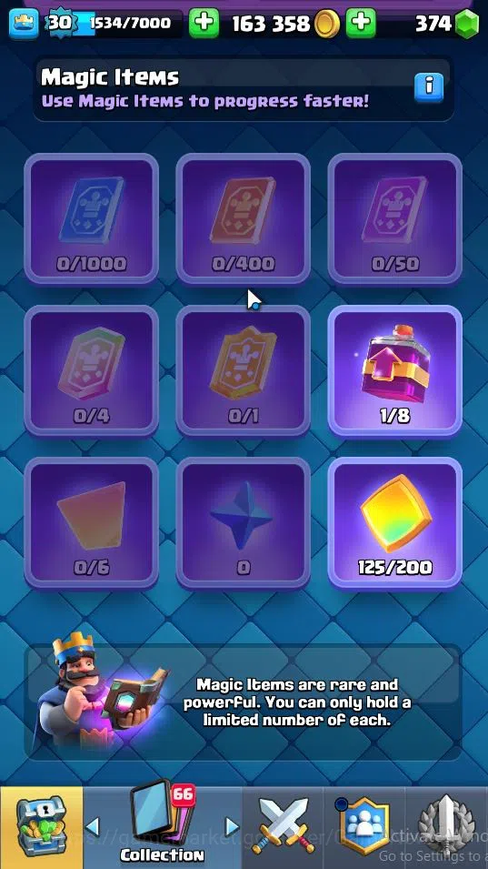 Clash Royale Accounts Lv 30|Trophy 6164|KTL 11|Total Card 107|2 Hero 4 E image 7