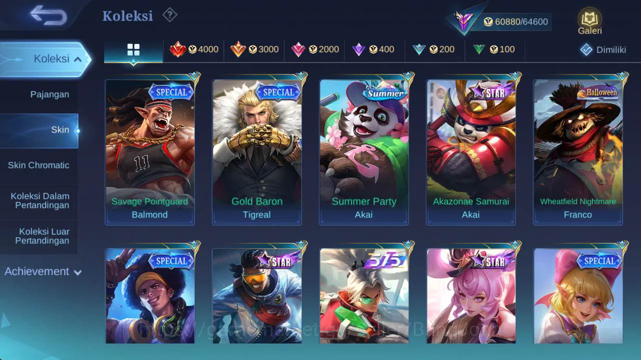 Mobile Legends: Bang Bang Accounts Global| Renow|skin 252,hero 132, Aspirn Change,LB( image 11