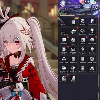 Honkai Star Rail Mid Game Asia|TL 68|Premium Elation+The Herta|14 Limited|Sp image 1