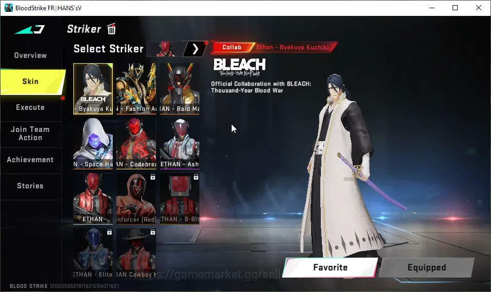 Blood Strike Accounts ASIA|4 ETERNAL[JET-Comet,ZERO-Oda,Melee Chainblade image 3
